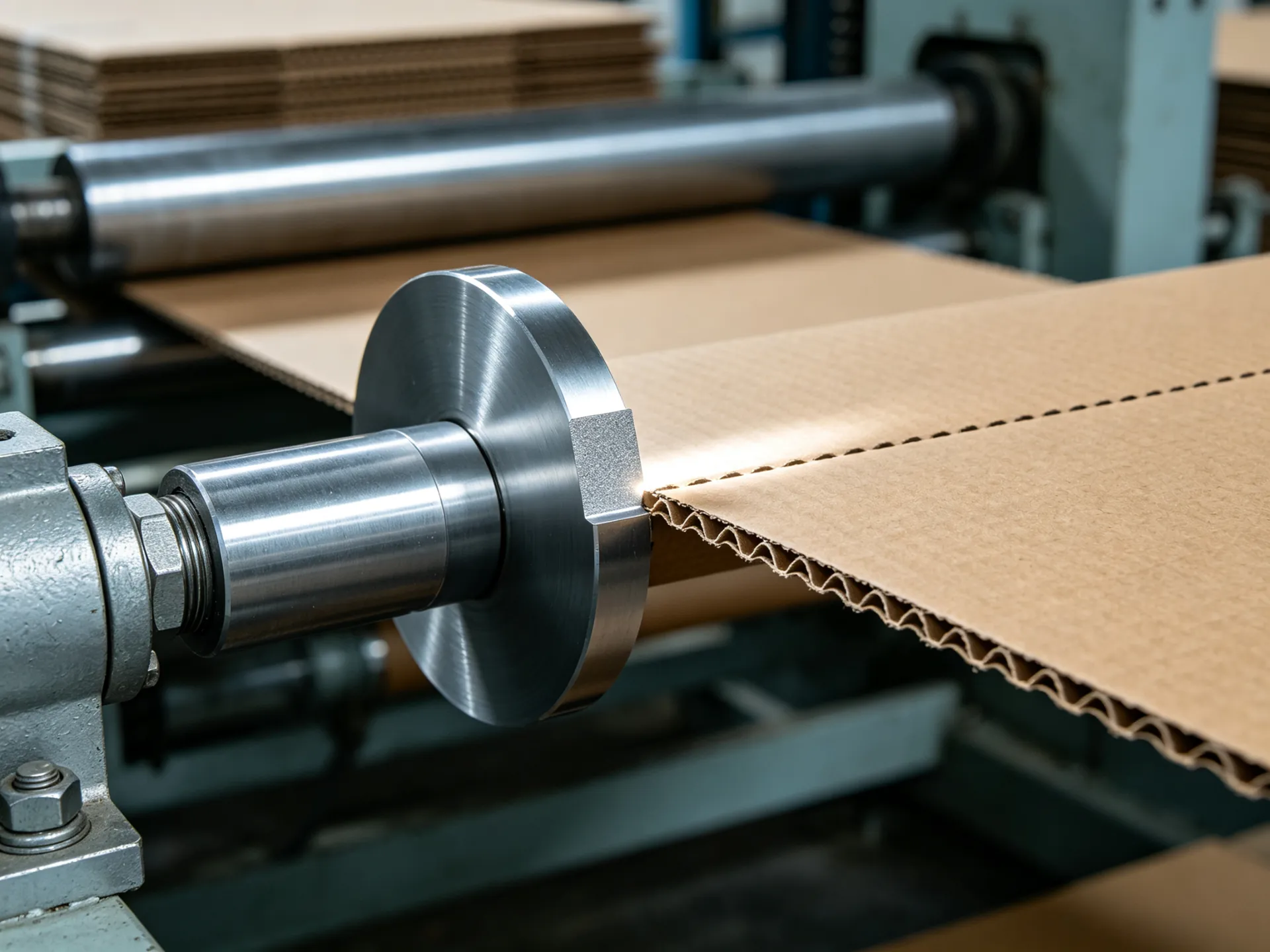 Corrugated cardboard slitter scorer blade
