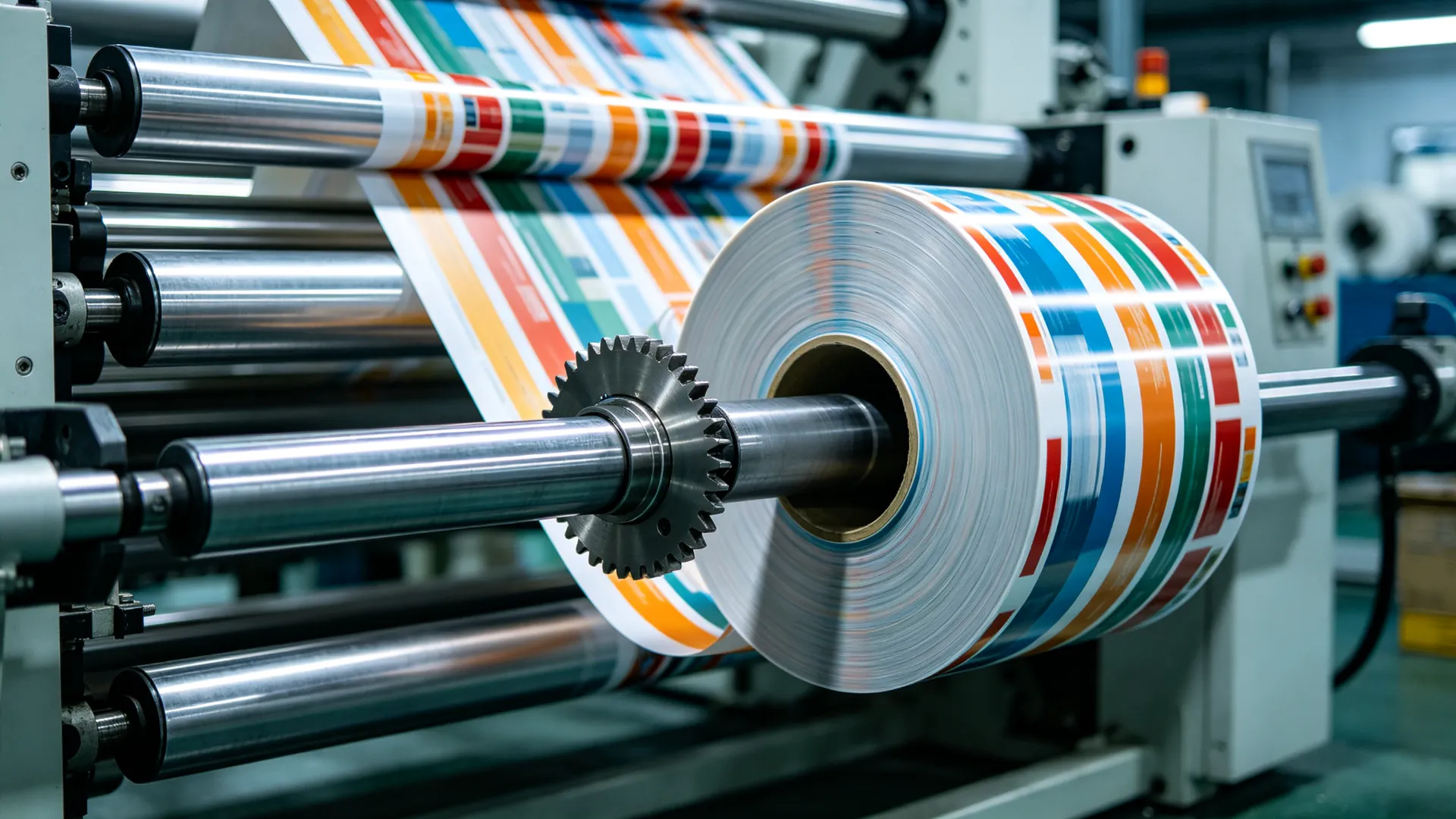 Granulator rotor knives in a plastics-recycling line