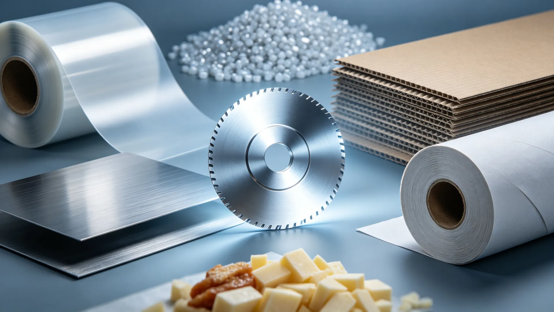 Six industry applications served by Industrial Knives